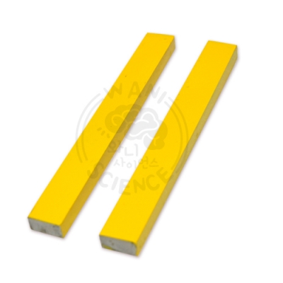 [와니사이언스] 노란 극표시없는 막대자석(2종1조)