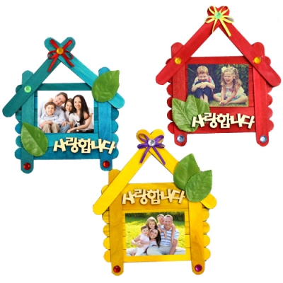 [안녕미술아] 우드스틱 집액자(5인용)