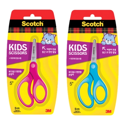 [3M] 스카치 손편한 어린이 양손가위 209KS (12.5cm)