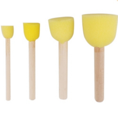 [유니아트] 도장찍기 스펀지(3번,4개입)