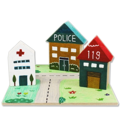 [안녕미술아] 행복한 우리동네 (2인용)