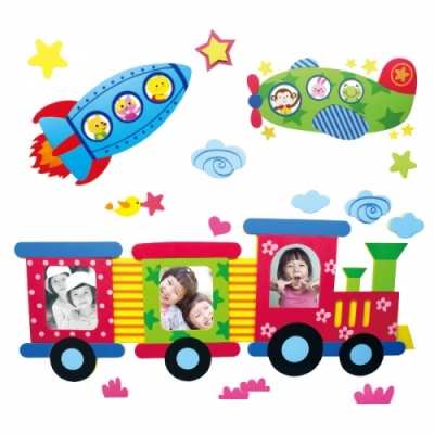 [이지피아] 방꾸미기  EVA 데코 스티커 (4종 택1)