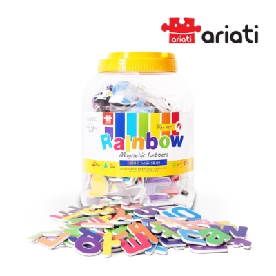 [아리아띠] 레인보우 자석글자 5종세트
