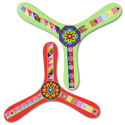 [안녕미술아] 전통문양 부메랑놀이(5인용)