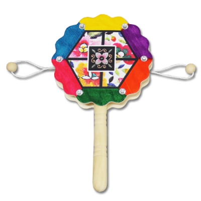 [안녕미술아] 전통자수 미니소고(5인용)