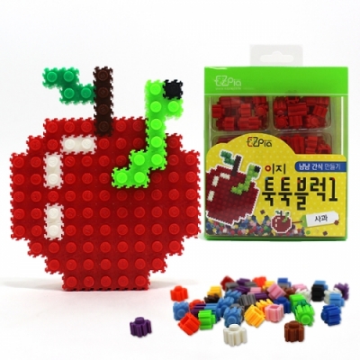 [이지피아] 이지 툭툭블럭만들기(사과)