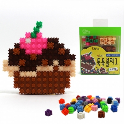 [이지피아] 이지 툭툭블럭만들기(초코머핀)