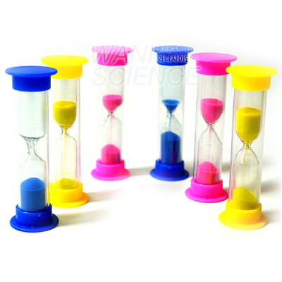 [와니사이언스] 모래시계(5개입,완제품) WN-1280