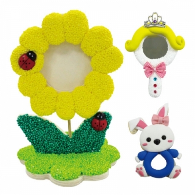 [이지피아]DIY 만들기 시리즈_호랑이미니수첩,공주거울,토끼자석,꽃 사진틀 중 선택