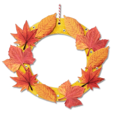 [안녕미술아] 가을 낙엽리스(5인용)