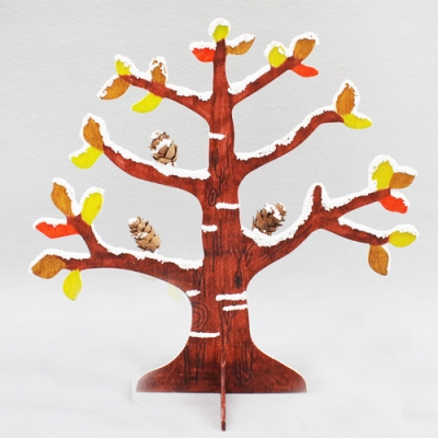 [안녕미술아] 소복소복 겨울나무꾸미기(5인용)