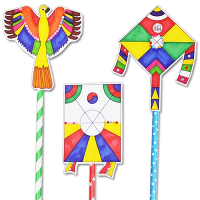 [안녕미술아] 슝슝 연날리기놀이(4인용)