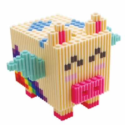 [이지피아] 이지 툭툭블럭 날면돼지