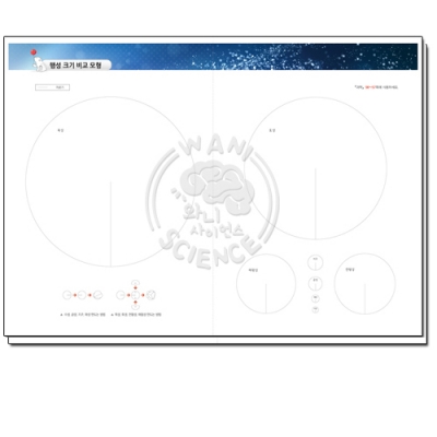 [와니사이언스] 교과서 행성크기 비교모형(8종) WN-5196