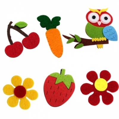 [이지피아] 펠트꾸미기 (6종 택1)