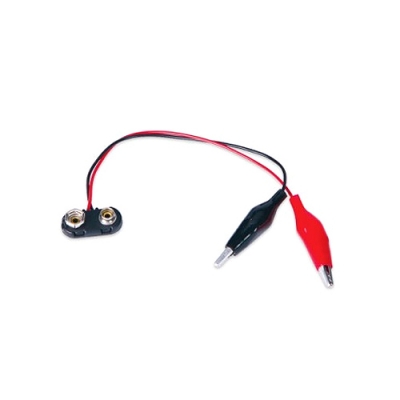 [와니사이언스] 집게달린 스냅(9V용, 5개입) WN-4541