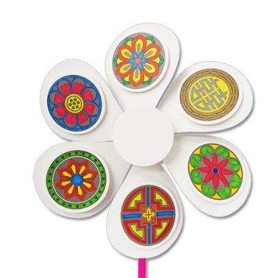 [안녕미술아] 오색빛깔 전통문양 바람개비