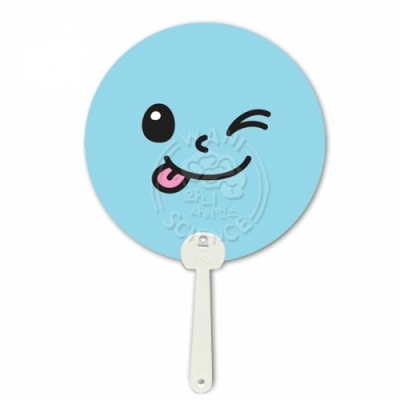 [와니사이언스] 스마일 윙크 부채 (5개입) WN-5311