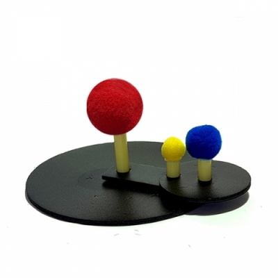 [HS] 편리한 지구와 달의 운동 모형 만들기(솜방울형) (1인용/5인용)