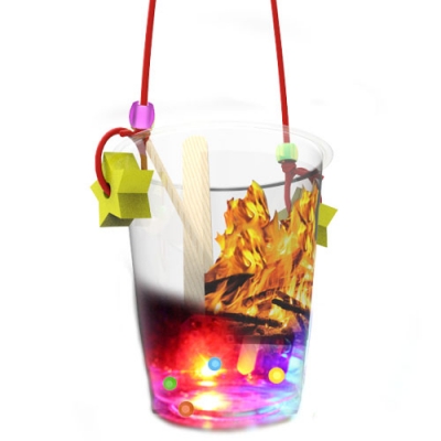 [자람사이언스] 원심력의 원리 LED 전통쥐불놀이2(옵션선택, 1인용/5인용)