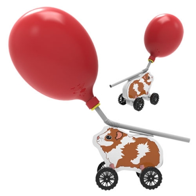 [자람사이언스] 기니피그 풍선자동차(1인용/10인용)