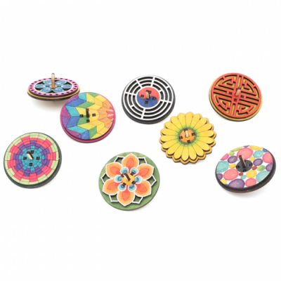 [모또퍼즐] 우드팽이 만들기 (8종 택1)