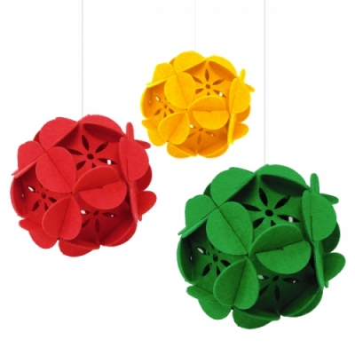 [네모세모] 펠트 십이면체퍼즐 (ON-tact 창의 꾸러미KIT, 1인용) -S