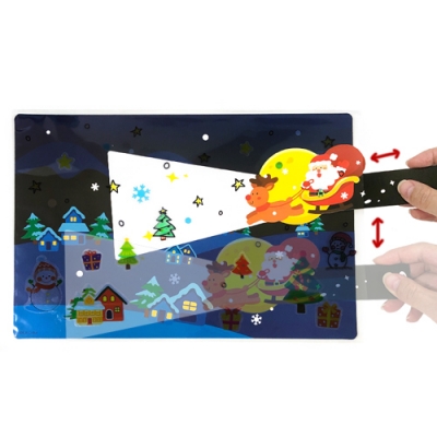 [오케이아트] 크리스마스 마을_후레쉬그림 (1인용, 5인용 택1)