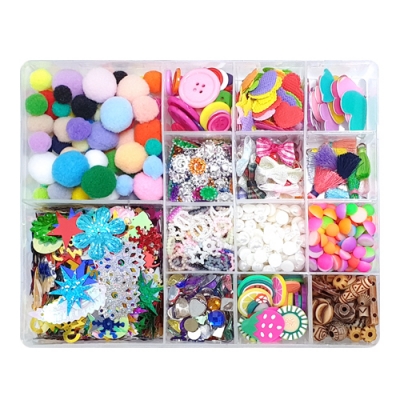 [오케이아트] DIY 꾸미기재료 종합세트 (혼합14종)