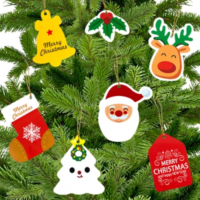 [오케이아트] 크리스마스 태그(가랜드) 28종 세트