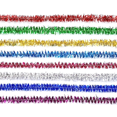 [오케이아트] 가는 반짝이 철사 모루 (100개)