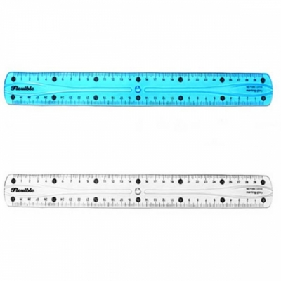 [모닝글로리] 말랑말랑 자 30cm (2색 택1)