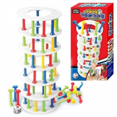 아슬아슬 기둥 빼기 게임