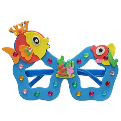 [안녕미술아] 왕관 물고기 EVA 안경