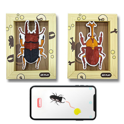 [에코플레이] AR 증강현실 곤충 먹이주기 액자