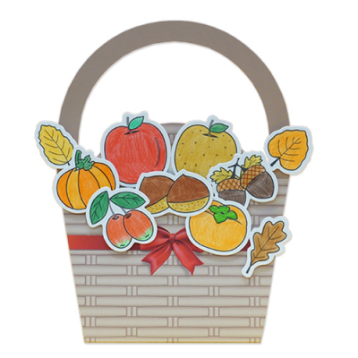 [안녕미술아] 풍성한 가을열매 바구니(4인용)
