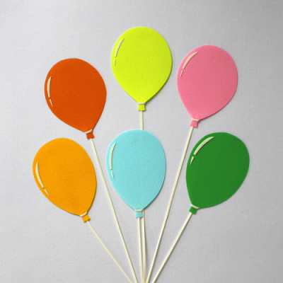 [지니스쿨] 펠트 타이틀 바탕용 풍선