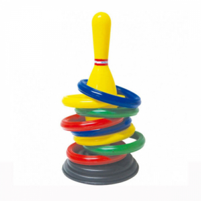 [빨간오리] 전통 명절놀이 볼링핀 타겟 링 고리던지기