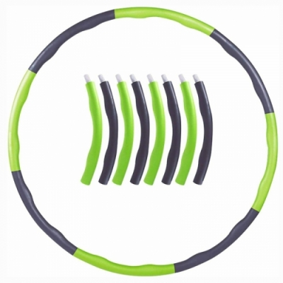 [빨간오리] 휴대용 8마디 원터치 스마트 훌라후프 1.2KG