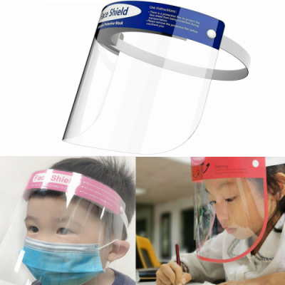 [다나통상] 어린이/성인 페이스 쉴드 투명 마스크 (대형/소형 - 선택1)
