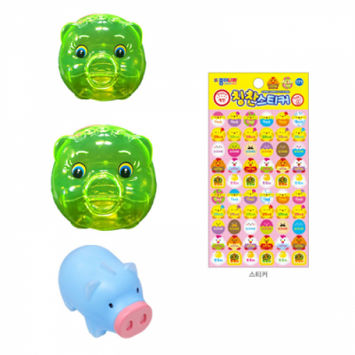 [종이나라] 팬시 돼지저금통 (칭찬스티커 증정)