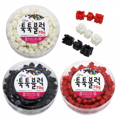 [이지피아] 이지 툭툭블럭 70g 관절블럭_3종 택1