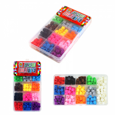 [빨간오리] 9mm 폼폼 미니블럭 (13가지 색상 240pcs)