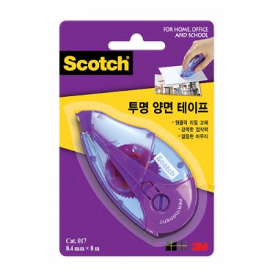 [3M] 쓰리엠  디스펜서용 투명 양면테이프