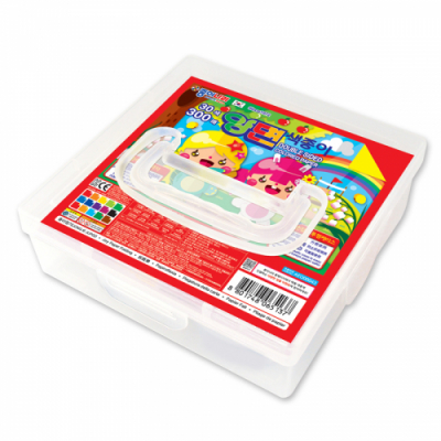 [종이나라] 30색 300매 양면색종이+케이스 카네이션접기 설명서포함