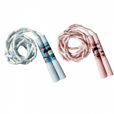 [하나스포츠] 흔한남매 어린이  아동 색동 구슬 줄넘기