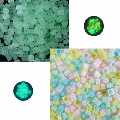 [빨간오리] 8mm 9mm 10mm 야광블럭 디폼블럭 미니블럭 50개