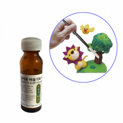 [비둘기표] 공예용 수용성 코팅제 광택제 니스 45ml