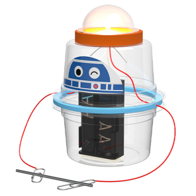 [자람사이언스] 간단한 전기박사 로봇(1개/5개벌크)