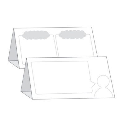 [학토재] 네임텐트(name tent) (30매, 자기소개, 책상이름표)